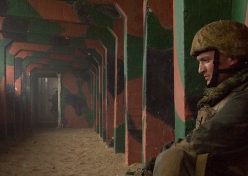 Soldiers participate in Rapid Trident field exercise