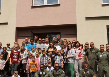 Component participates in Polish air show