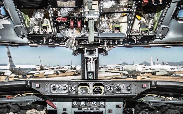 NATO’s first AWACS aircraft remains in the desert
