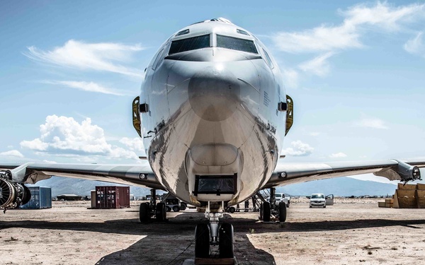 NATO’s first AWACS aircraft remains in the desert