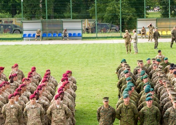 Saber Guardian/Rapid Trident complete multinational training in Ukraine