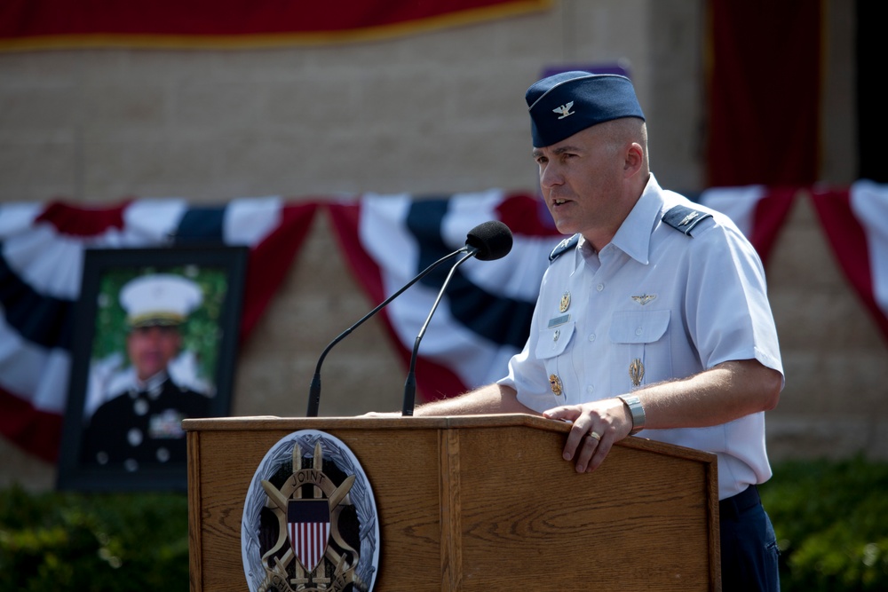 Lieutenant Colonel William G. Hall Joint Interoperability Training Center Dedication Ceremony