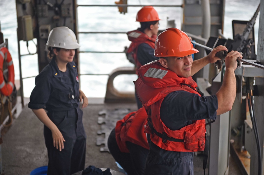 USS Ashland operations