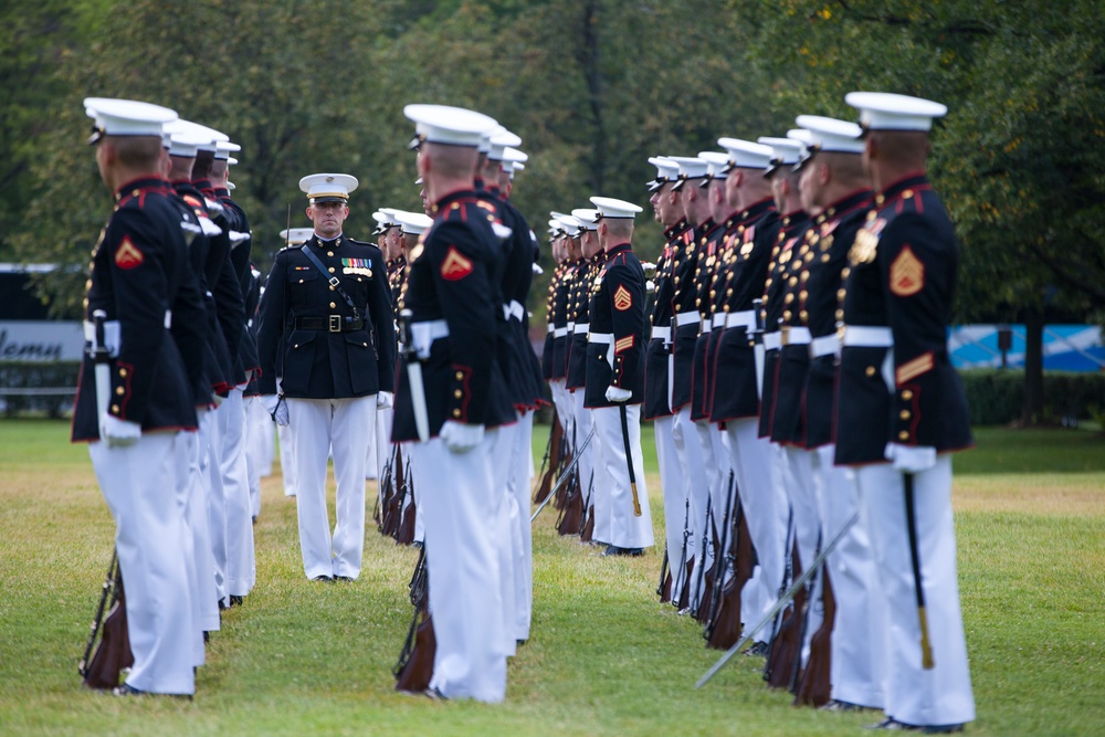 Marine Barracks Washington Sunset Parade