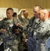 Maj. Gen. Tim Orr visits Red Bull Soldiers training at Fort Polk, La.