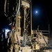 Brisas del Mar well site activity at night - July 30, 2015