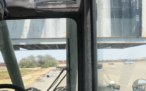 441st Trans Co. has their handlers full