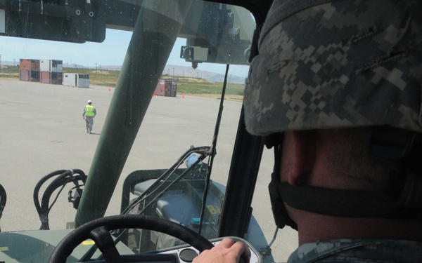 441st Trans Co. has their handlers full