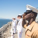 Marines, Sailors aboard USS Boxer ‘man the rails’ during the Parade of Ships