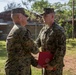 U.S. Marine Edward C. Urbany, SPMAGTF-SC, promoted to Gunnery Sergeant