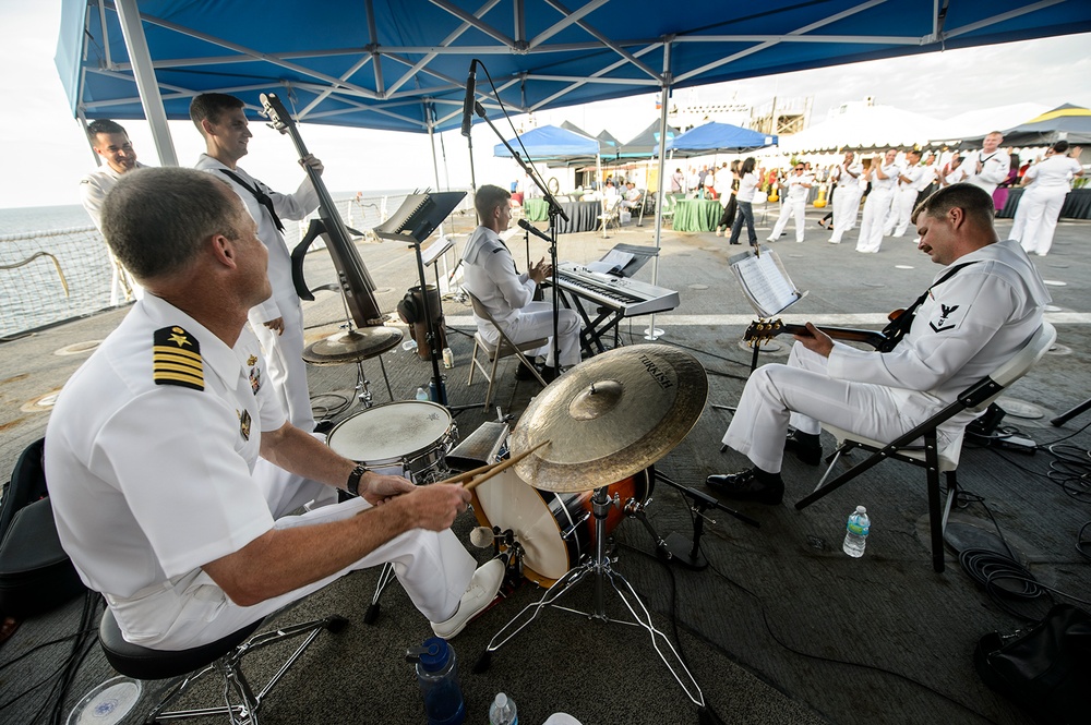USNS Mercy holds reception during PP15