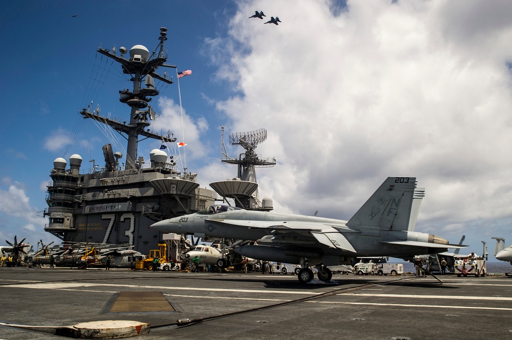 USS George Washington operations
