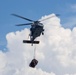 MH-60S conducts vertical replenishment aboard USNS Mercy