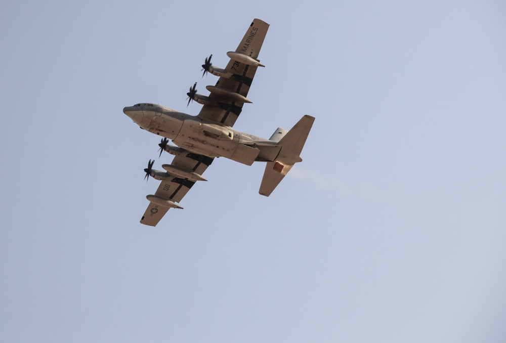 Marine Aerial Refueler Transport Squadron 352 practices Air Delivery