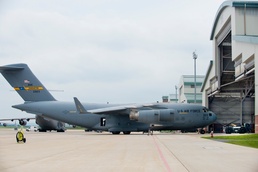167th AW is flying through the C-17 conversion