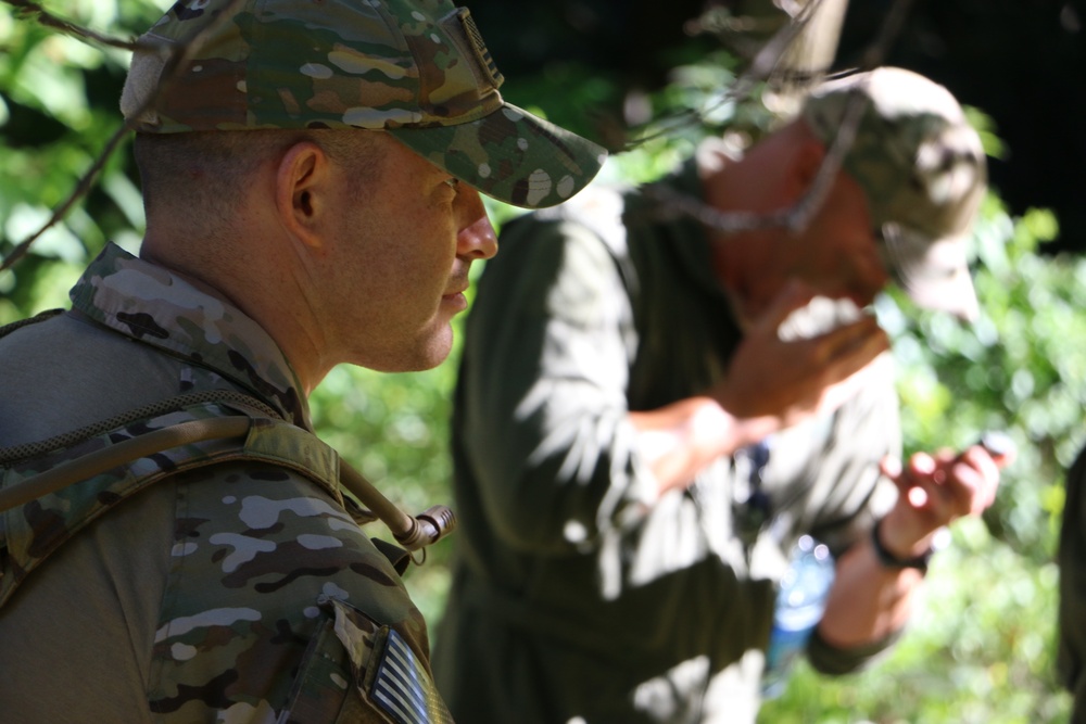 TACP help 164th Airlift Squadron perform ground survival training
