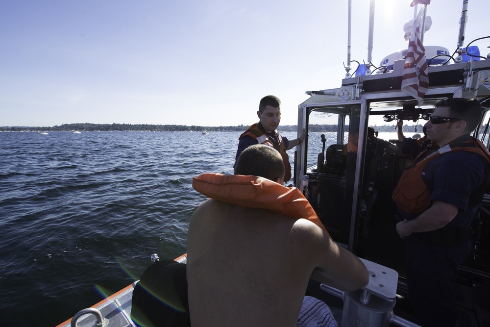 Coast Guard conducts safety, BUI patrols during Seafair