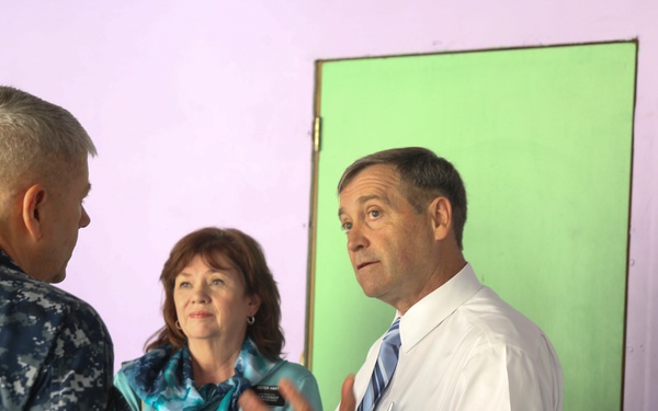 CP 15 chaplain donates to CALLS, daycare