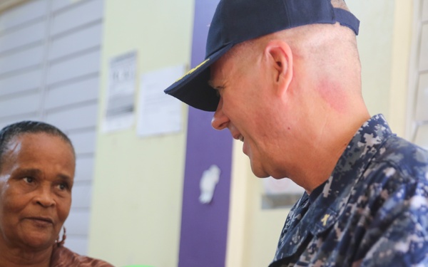 CP 15 chaplain donates to CALLS, daycare