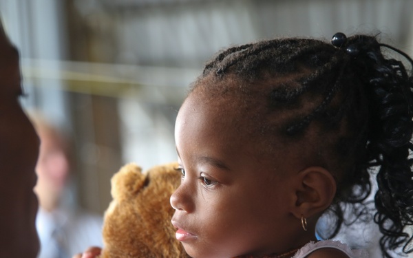 CP 15 chaplain donates to CALLS, daycare