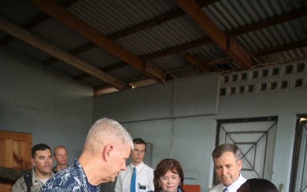 CP 15 chaplain donates to CALLS, daycare