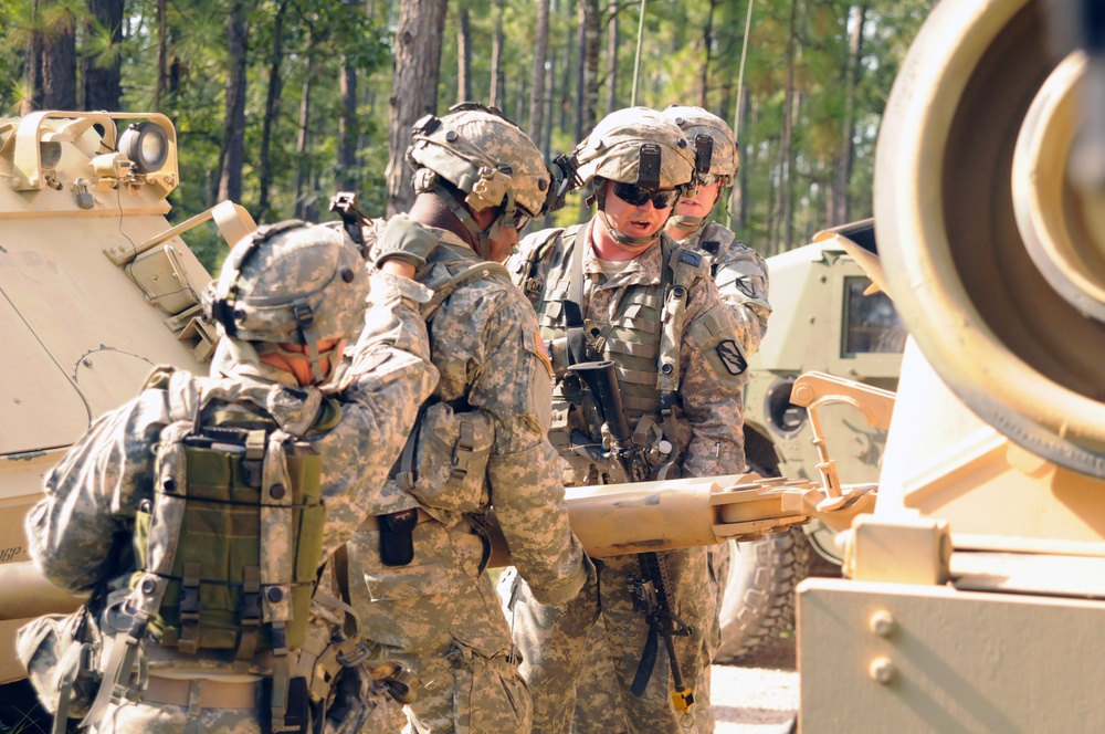 Company B, 106th BSB conducts deliberate vehicle recovery training