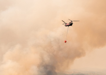 California National Guard assists Rocky Fire
