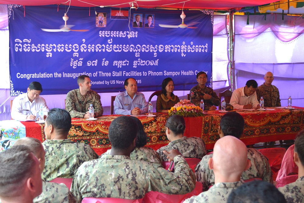NMCB 5 Seabees in Cambodia