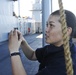 USS Blue Ridge replenishment at sea