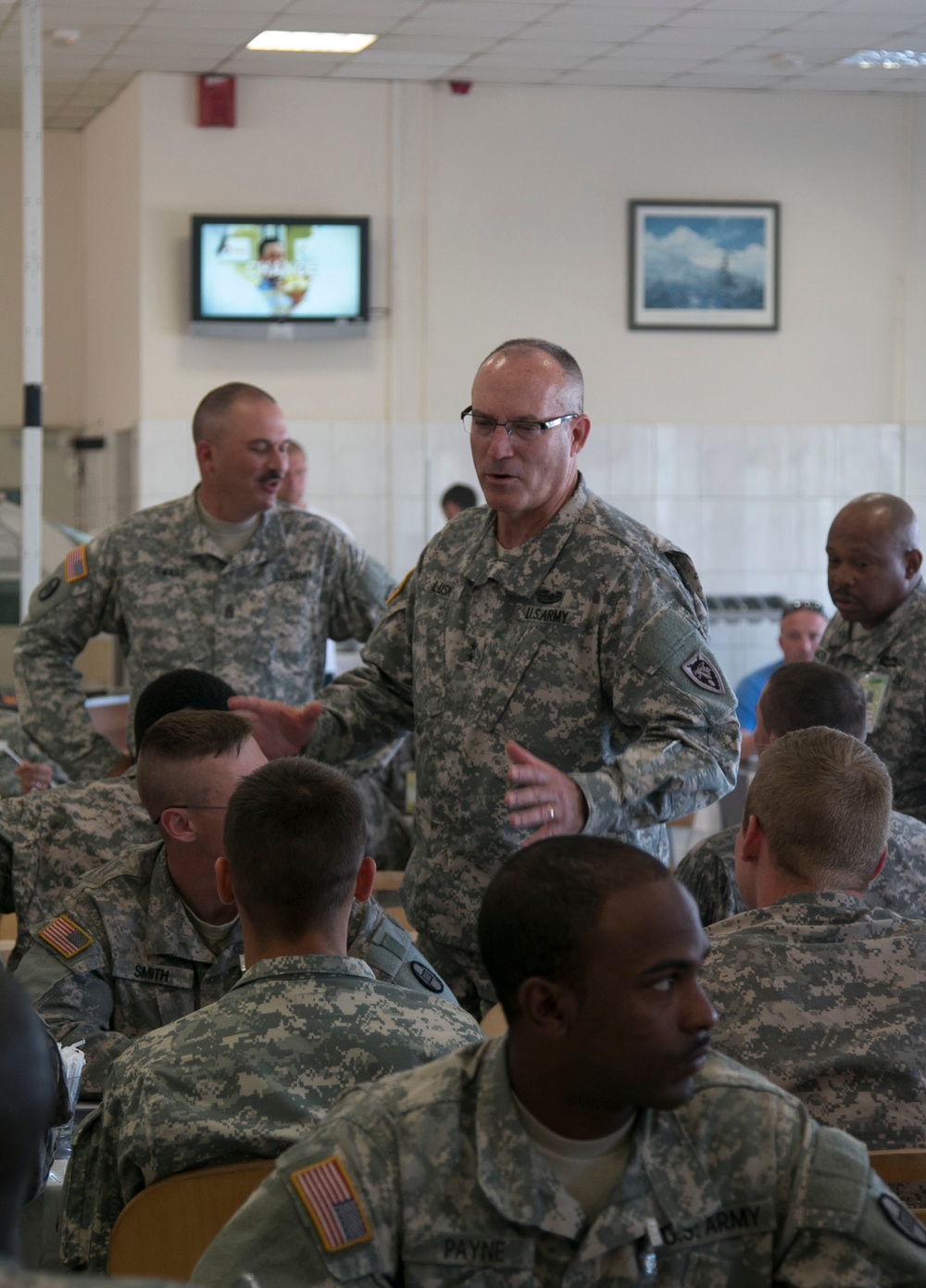 North Carolina National Guard adjutant general visits troops in Kosovo