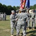 1050th change of command and realignment ceremony