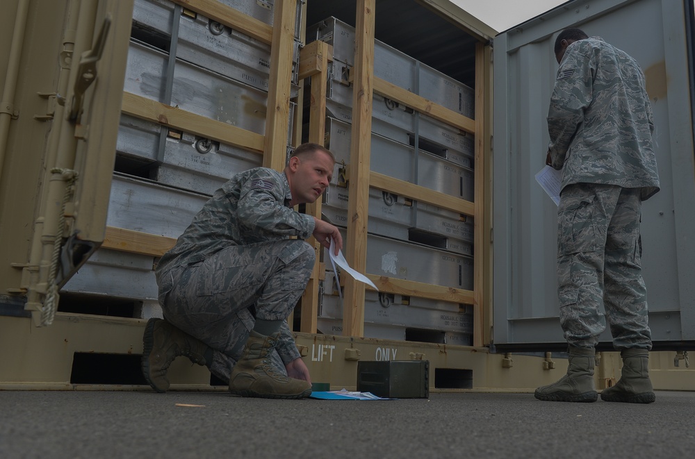 Munitions run real world exercise