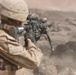 U.S. Marines practice fire and maneuver