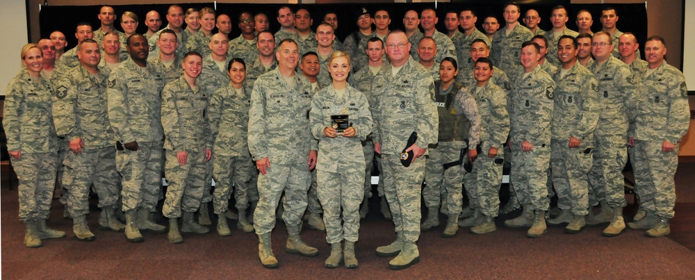 Wing defenders accept ANG Squadron of the Year award