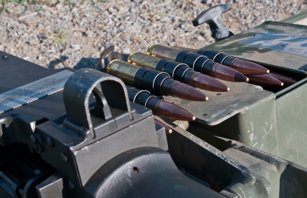 River Assault 2015 M2 weapons fire