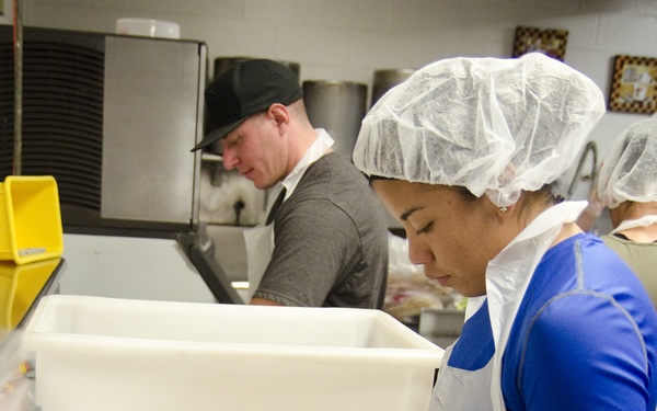 SM&amp;SP volunteers with homeless shelter