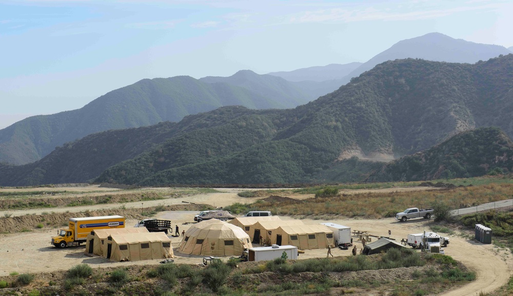 US military combat cameramen train in combat tactics