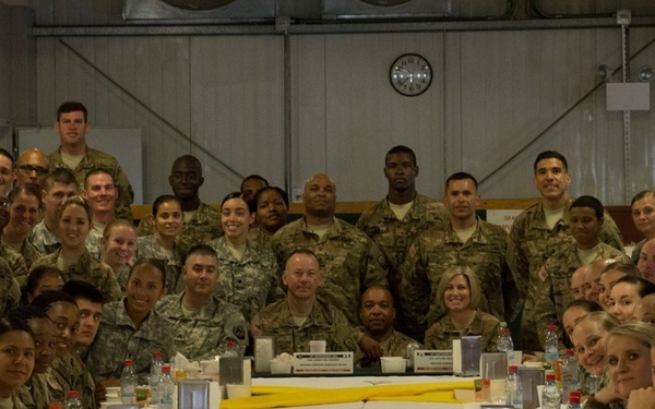 TF Warhammer Forge hosts 16th Sustainment Bde leaders, assembles