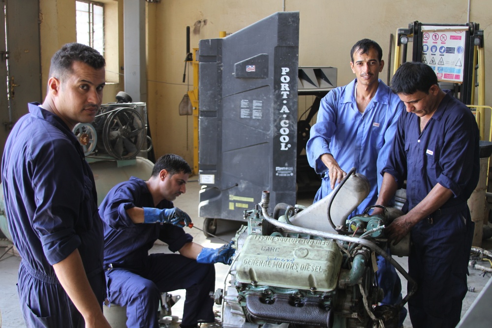 Maintenance A&amp;A team builds engines, relationships