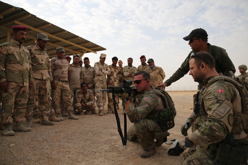 Coalition trains Iraqi security forces to defeat ISIL