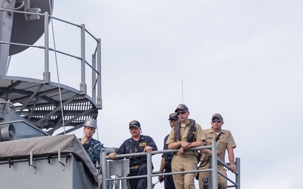 USS Shiloh maintenance availability