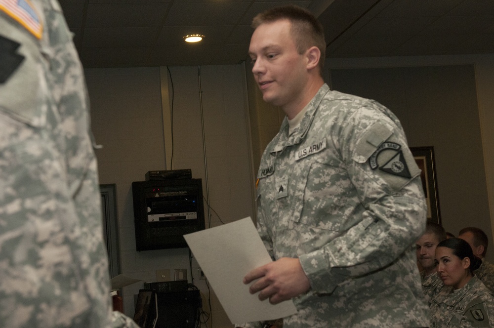 Soldiers graduate Warrior Leader Course