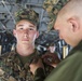 U.S. Marine Timothy Holt is promoted to the rank of Lance Corporal