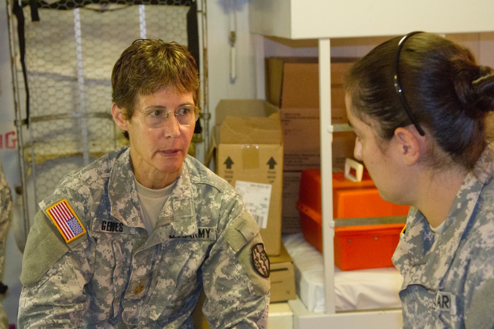Army Reserve medical support for Soldiers during annual training