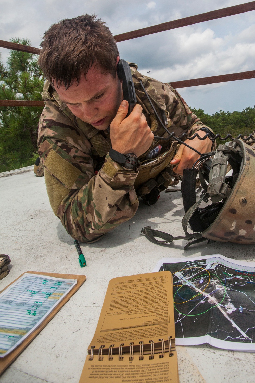 TACP trains at range