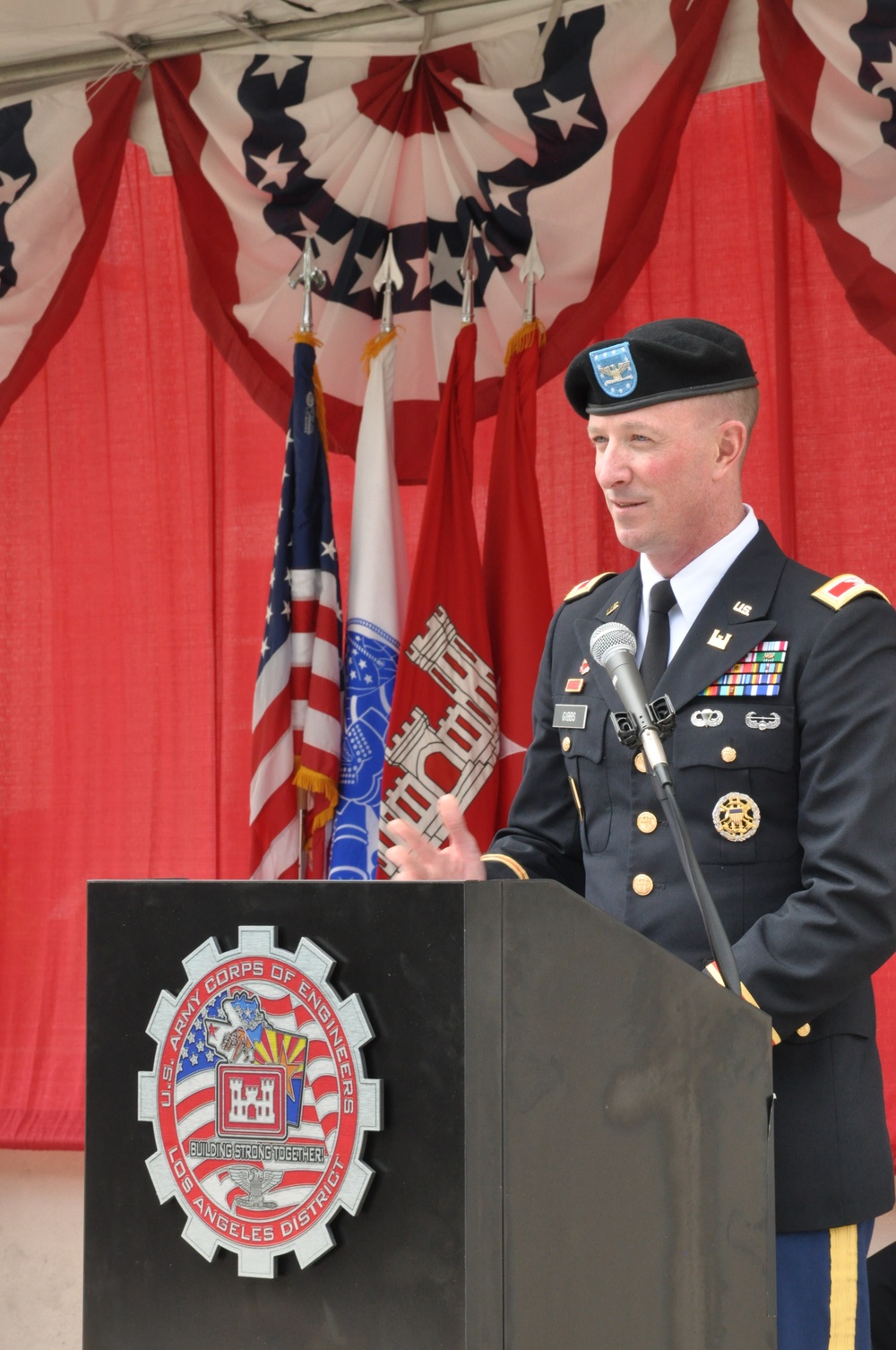 61st Los Angeles District commander takes the reins at a Fort MacArthur ceremony