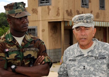 Liberian general visits Michigan