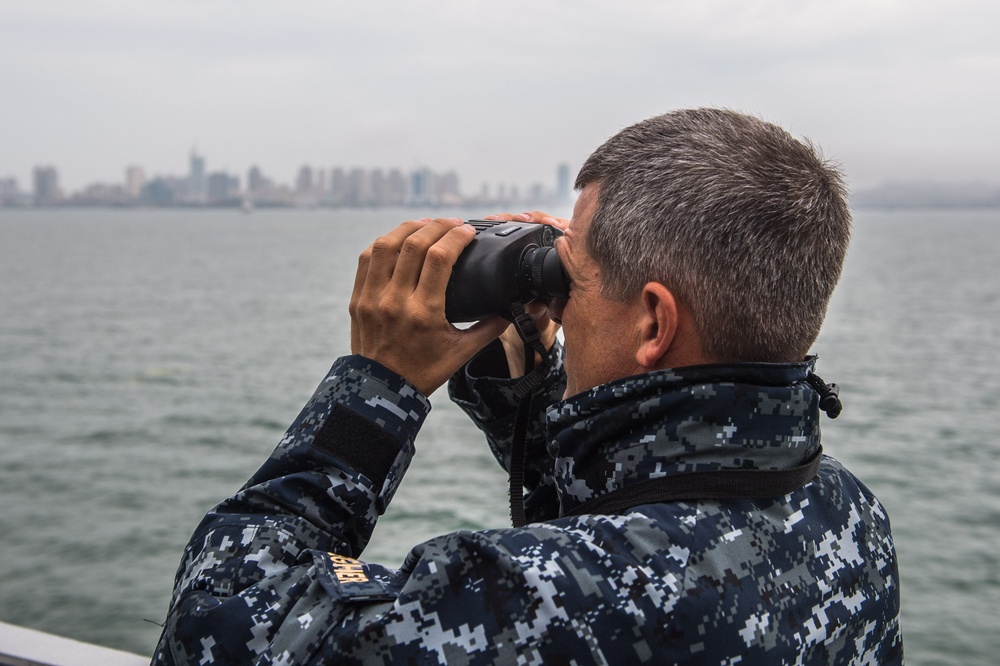 USS Stethem arrives in Qingdao