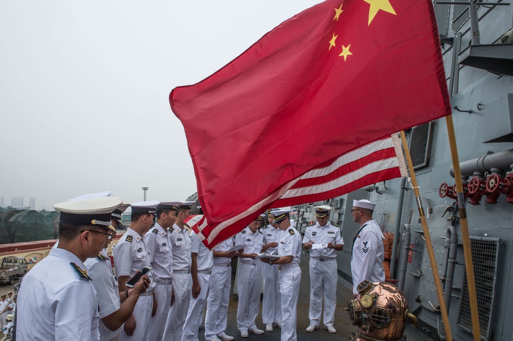 USS Stethem arrives in Qingdao