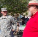 Army Reserve Soldiers attend National Night Out